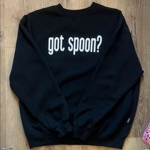 Black Crewneck Sweater